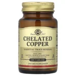 Chelated Copper, 100 Tablets, 2.5 mg per Tablet