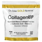 CollagenUP Hydrolyzed Marine Collagen Peptides with Hyaluronic Acid and Vitamin C, Unflavored, 1.02 lb (464 g), 5 g collagen per serving