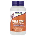 NOW Foods, DIM 200, 90 Veg Capsules, Diindolylmethane (DIM) 200 mg