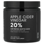 Toniiq, Apple Cider Vinegar 20%, 120 Capsules