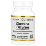 California Gold Nutrition, Digestive Enzymes with Proprietary Enzyme Blend, ProHydrolase® and Amylase Blend, 90 Veggie Capsules, Broad-spectrum digestive enzyme formula with proprietary enzyme blend, ProHydrolase® protease blend and amylase blend