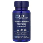 Super Selenium Complex & Vitamin E, 100 Vegetarian Capsules, Multi-form selenium complex
