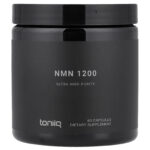 Toniiq, NMN 1200, 60 Capsules (600 mg per Capsule)