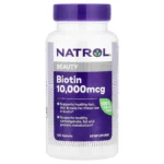 Biotin, 10,000 mcg, 100 Tablets