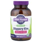 Oregon's Wild Harvest, Organic Slippery Elm, 180 Organic Vegan Capsules (400 mg per Capsules)