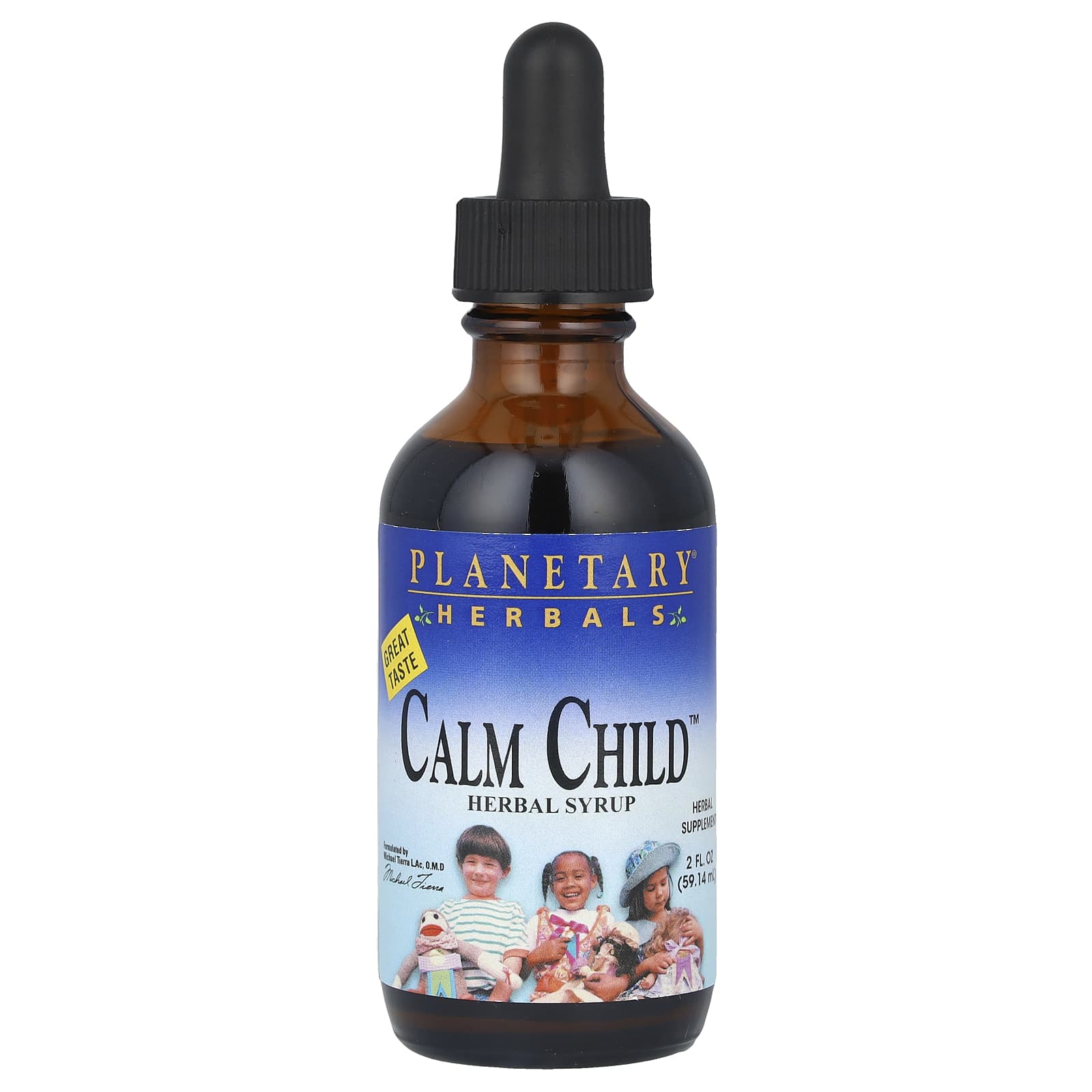 00bc3070ddac358c Planetary Herbals, Calm Child™ Herbal Syrup, 2 fl oz (59.14 ml) - Image 1