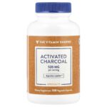 The Vitamin Shoppe, Activated Charcoal, 100 Vegetable Capsules (260 mg per Capsule)