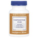 The Vitamin Shoppe, Vinpocetine, 10 mg, 120 Tablets