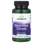 Swanson Vitamins, Strontium Citrate, 340 mg, 60 Capsules