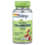 Solaray, True Herbs, Cranberry, 100 VegCaps (425 mg per Capsule)