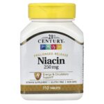21st Century, Niacin, Prolonged Release, 110 Tablets
