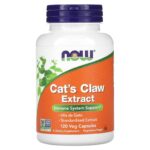 NOW Foods, Cat's Claw Extract, 120 Veg Capsules (334 mg per Capsule)