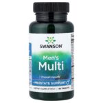 Swanson Vitamins, Men's Multi + Prostate Support, 90 Tablets