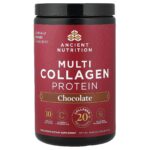 Ancient Nutrition, Multi Collagen Protein, Chocolate, 1.04 lb (472 g)