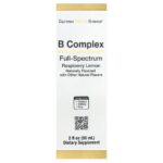 California Gold Nutrition, B Complex Full Spectrum with Vitamin B12, Pantothenic Acid, Biotin, and Niacin, Raspberry Lemon, 2 fl oz (59 ml)