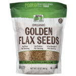 NOW Foods, Real Food, Organic Golden Flax Seeds, 32 oz (907 g)