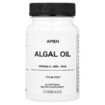 Codeage, Algal Oil, 60 Softgels (500 mg per Softgel)