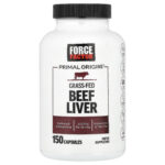 Force Factor, Primal Origins™, Grass-Fed Beef Liver, 150 Capsules (600 mg per Capsule)