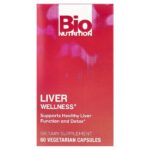 Bio Nutrition, Liver Wellness, 60 Vegetarian Capsules