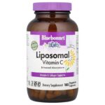 Bluebonnet Nutrition, Liposomal Vitamin C, 180 Vegetable Capsules (500 mg per Capsule)