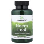 Swanson Vitamins, Neem Leaf, 500 mg, 100 Capsules