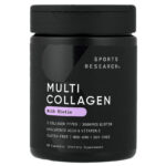 Sports Research, Multi Collagen With Biotin, 90 Capsules