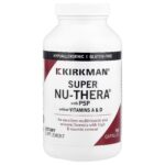 Kirkman Labs, Super Nu-Thera® With P5P, Without Vitamins A & D, 360 Capsules