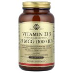 Solgar, Vitamin D3, 25 mcg (1,000 IU), 250 Softgels