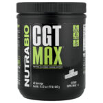 NutraBio, CGT MAX™, Raw Unflavored, 0.97 lb (440 g)