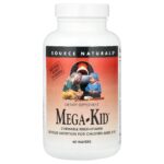 Source Naturals, Mega-Kid™, Chewable Multi-Vitamin, Ages 2-10, Natural Berry, 60 Wafers