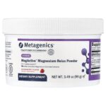 Metagenics, MagActive™ Magnesium Relax Powder, Strawberry, 3.49 oz (99 g)