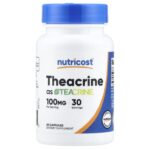 Nutricost, Theacrine as Teacrine®, 60 Capsules (50 mg per Capsule)