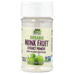 NOW Foods, Real Food, Organic Monk Fruit Extract Powder, 0.7 oz (19.85 g)