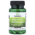 Swanson Vitamins, Garcinia Cambogia 5:1 Extract, 60 Capsules (80 mg per Capsule)