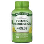 Nature's Truth, Evening Primrose Oil, Cold Pressed, 60 Quick Release Softgels (1,000 mg per Softgel)