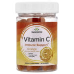 Swanson Vitamins, Vitamin C Gummies, Orange, 60 Gummies