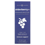 NutraChamps, Elderberry+, Enhanced with Vitamin C & Zinc, Natural Berry, 4 fl oz (120 ml)
