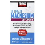 Force Factor, Ultimate Magnesium® Glycinate, 120 Tablets