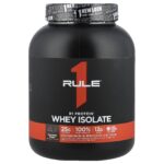 Rule One Proteins, R1 Protein™ Whey Isolate, Chocolate Fudge, 5.01 lb (2.27 kg)