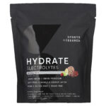 Sports Research, Hydrate Electrolytes, Variety Pack, 16 Packets, 0.18 oz (5 g) Each