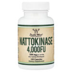 Double Wood Supplements, Nattokinase, 120 Capsules (100 mg (2,000 FU) per Capsule)