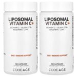 Codeage, Liposomal Vitamin C+, 360 Capsules
