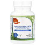 Zahler, Ashwagandha 600, Clinically Validated Dose, Supports Mental Energy & Relaxation, 60 Capsules (300 mg per Capsule)