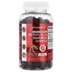 Vitamatic, Methyl B-12 Gummies, Natural Cherry, Sugar Free, 240 Gummies (2,500 mg per Gummy)