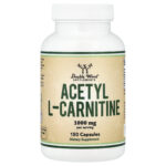 Double Wood Supplements, Acetyl L-Carnitine, 150 Capsules (500 mg per Capsule)