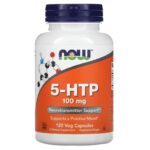 NOW Foods, 5-HTP, 100 mg, 120 Veg Capsules