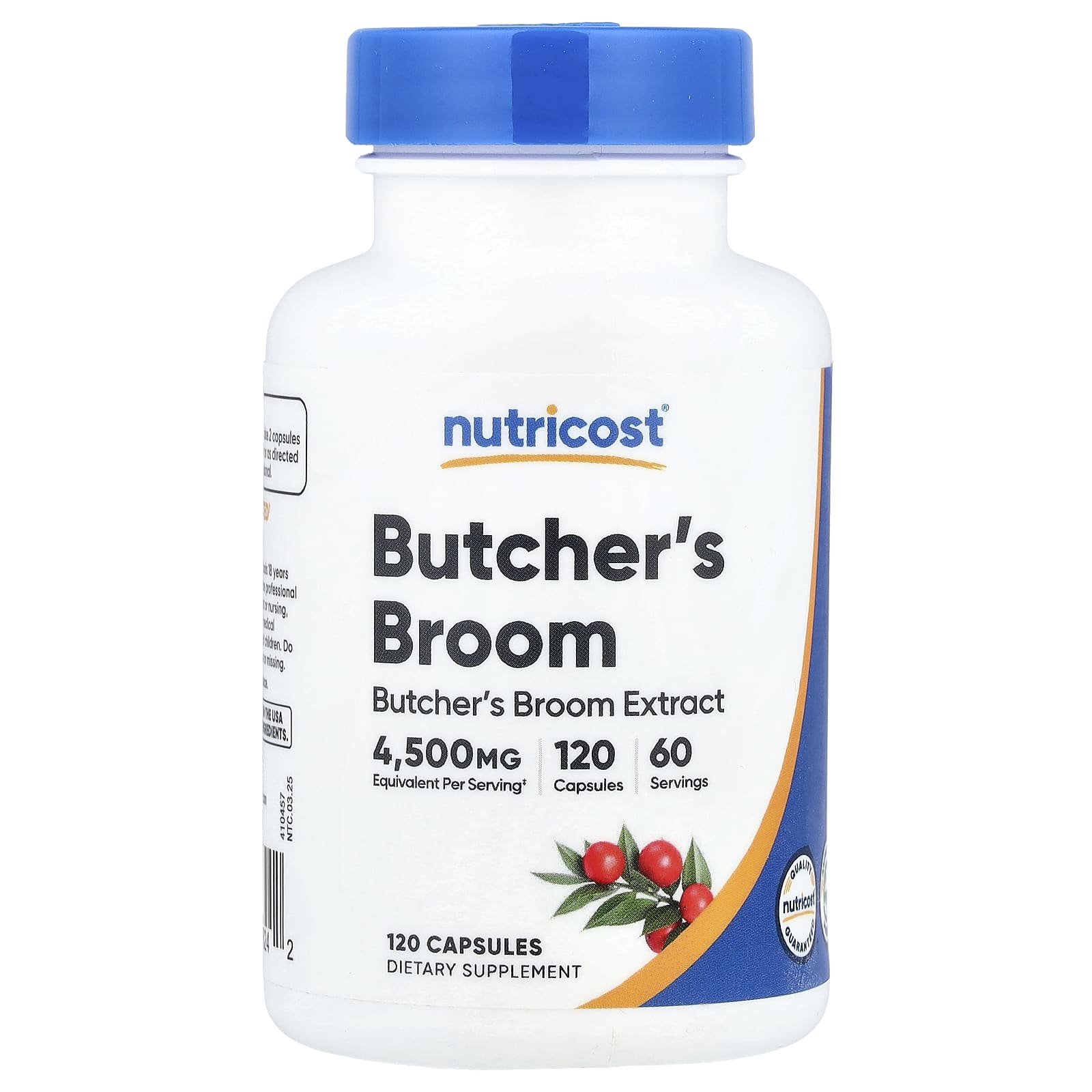 26d3cdbca97e6644 Nutricost, Butcher's Broom, 120 Capsules (150 mg per Capsule) - Image 1