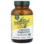MegaFood, Calcium & Magnesium, 90 Tablets