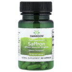 Swanson Vitamins, Full Spectrum® Saffron, 15 mg, 60 Capsules
