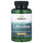 Swanson Vitamins, L-Proline, 500 mg, 100 Capsules